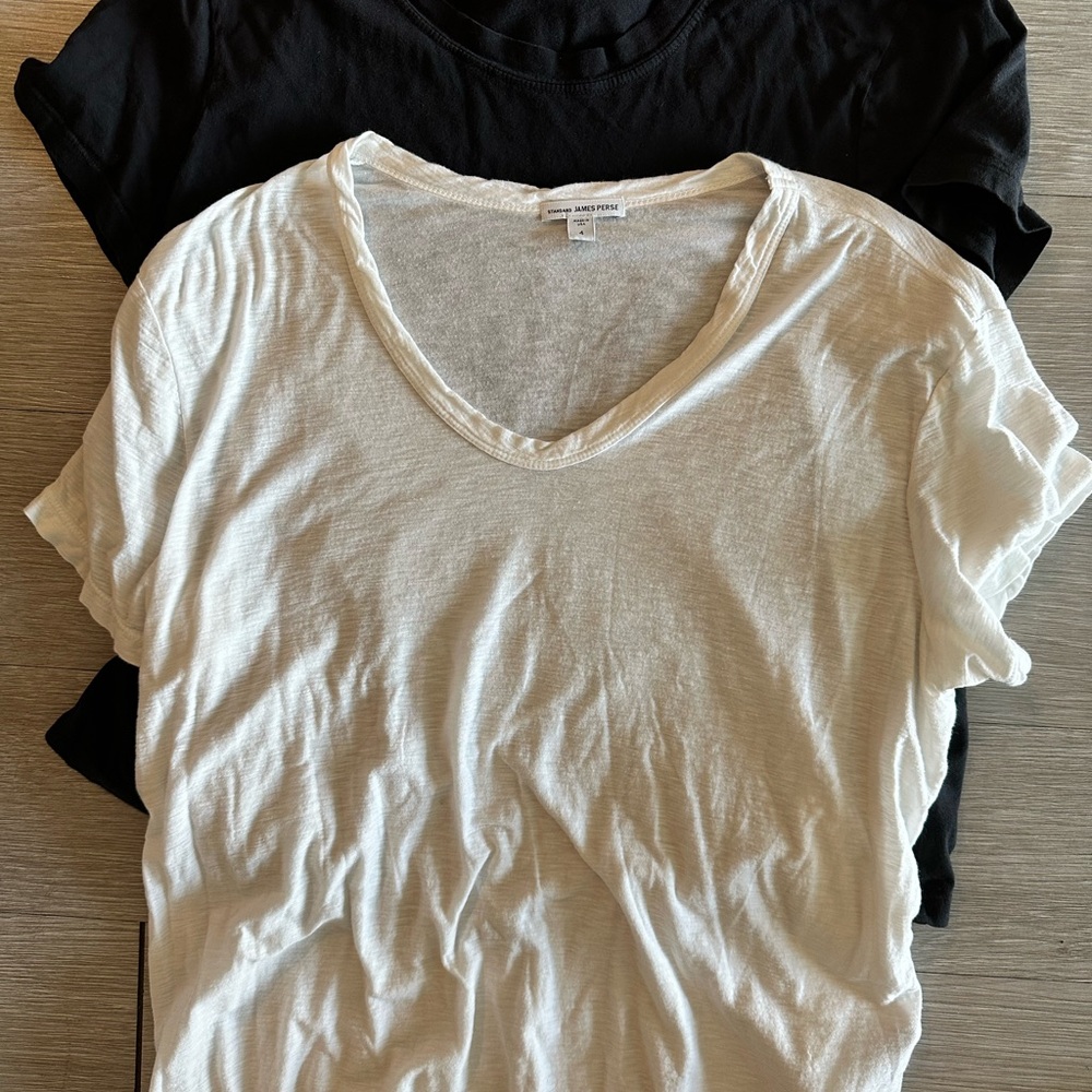 James Perse basic Tees - image 3